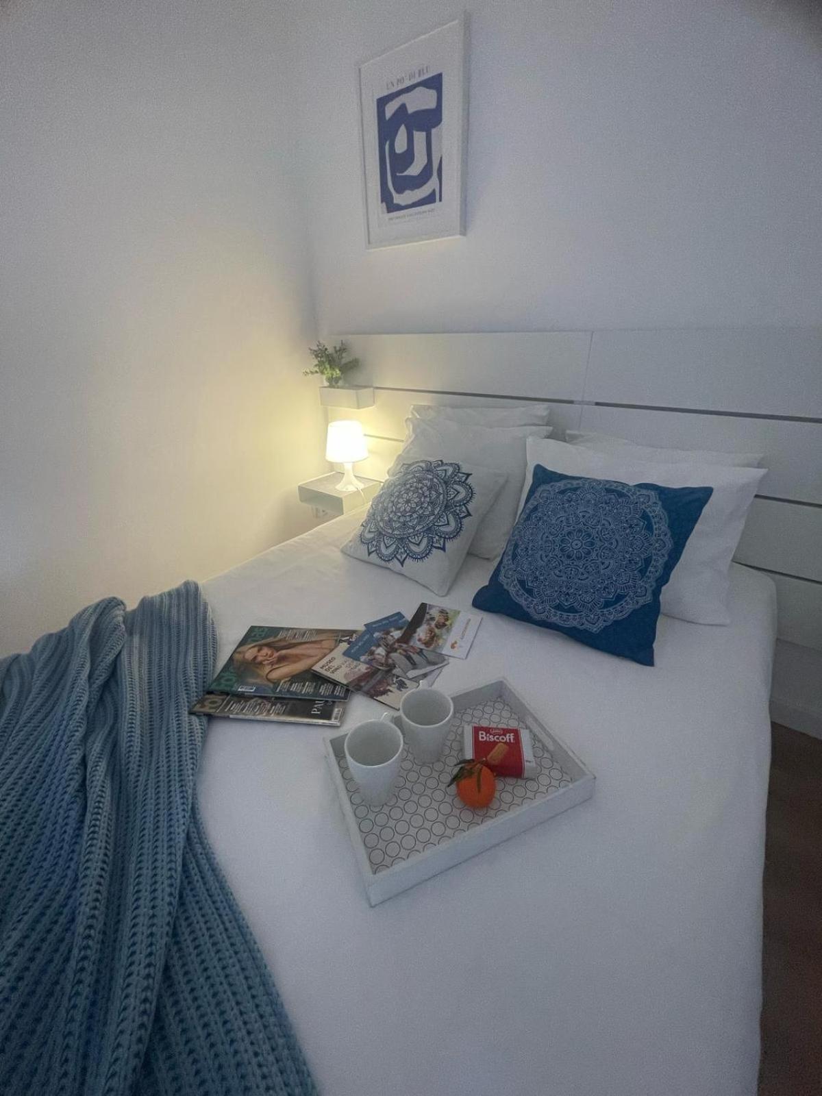 Apartamento Blanco Y Anil Plaza Valdepeñas Exterior foto